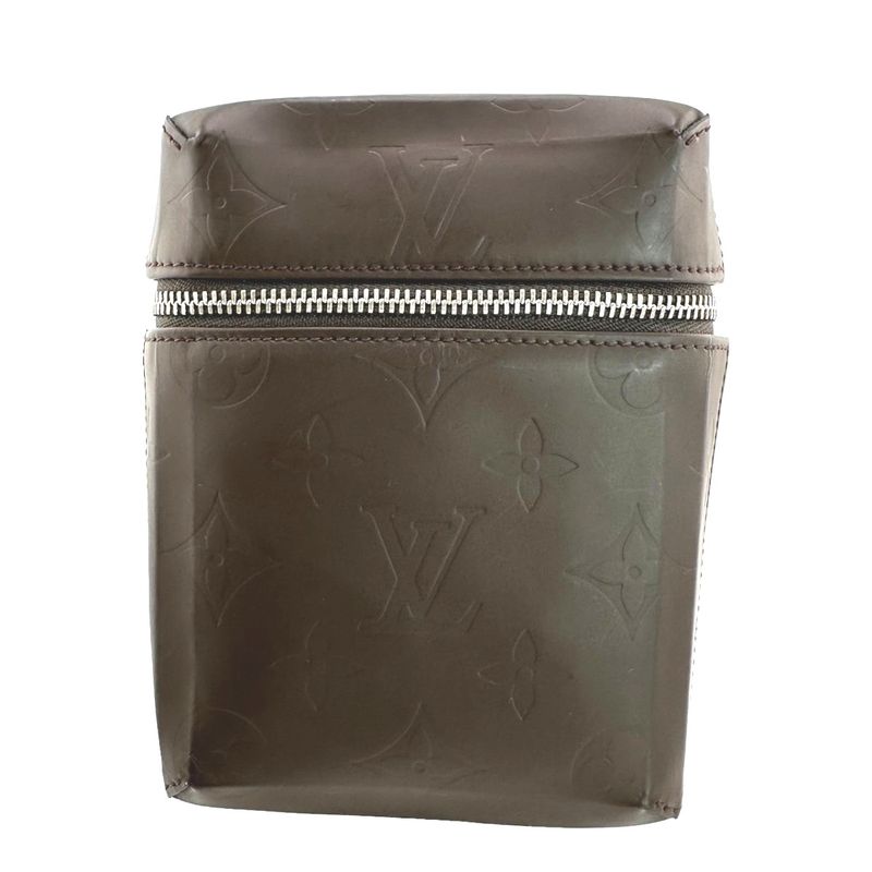 Louis Vuitton Monogram Waist Pouch Glace Ray Brown — view 2