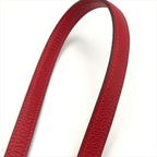 Hermes Kelly Bolide Leather Silver Shoulder Strap Red — view 9