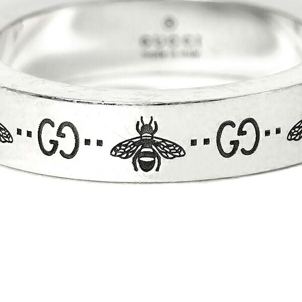 Gucci Ring GG & Bee Silver — view 6