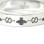 Gucci Ring GG & Bee Silver — view 6