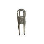 Hermes Cadena Motif Money Clip Silver 925 Bill Scissors — view 4