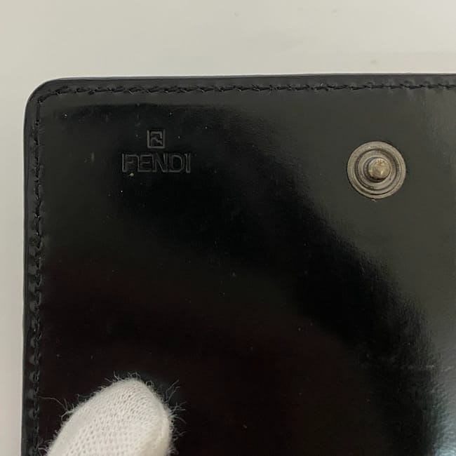Fendi Card Case Black Micro Zucca — view 8