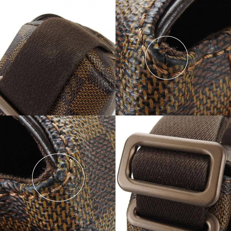 Louis Vuitton Shoulder Bag Brooklyn PM Damier Ebene Crossbody Casual — view 5