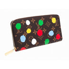 Louis Vuitton Yk Zippy Wallet Painted Dot Monogram Canvas Polka Yayoi Kusama — view 3