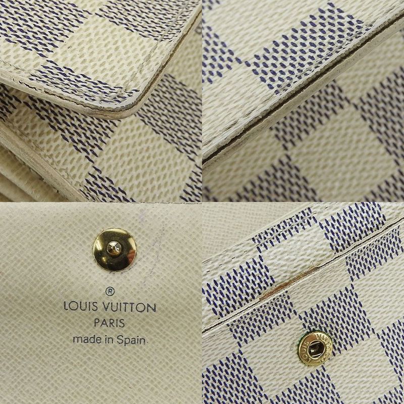 Louis Vuitton Trifold Walletcompact Walletportefeuille Alexandra Damier — view 4