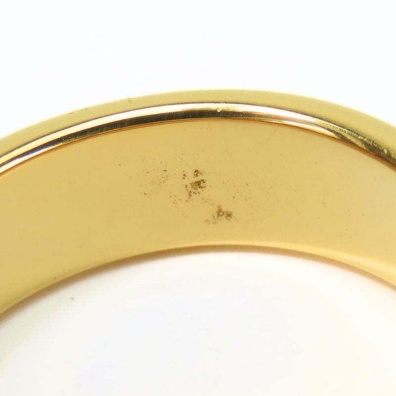 Hermes Scarf Ring Santure Metal Gold Belt Motif Accessory Plated — view 6