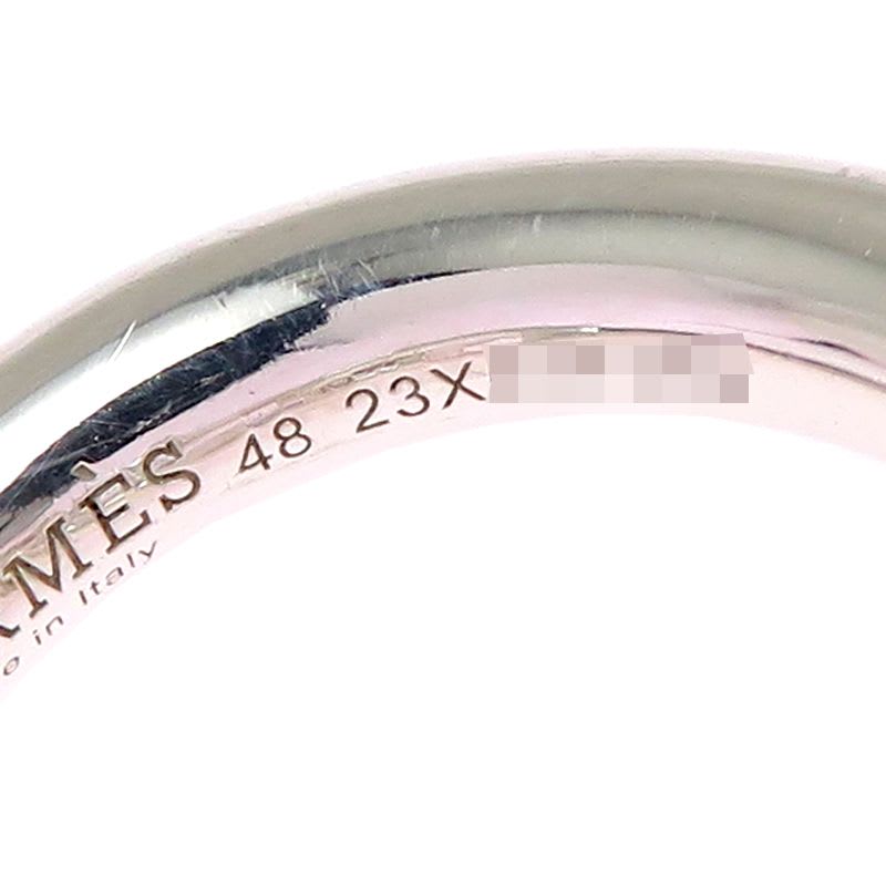Hermes 48 SV 925 Croisette Gm Ring — view 7