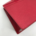 Louis Vuitton Non Stick Epi Riviera Hand Bag Red — view 5