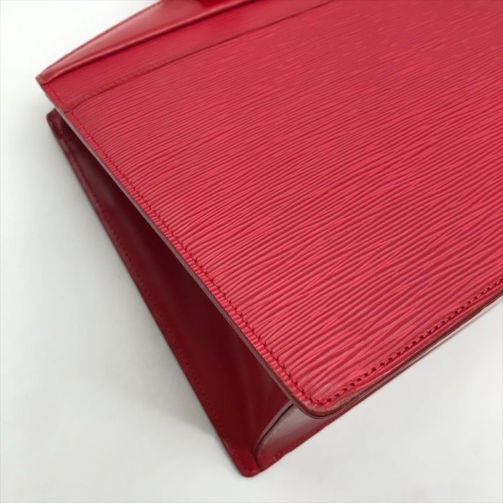 Louis Vuitton Non Stick Epi Riviera Hand Bag Red — view 5