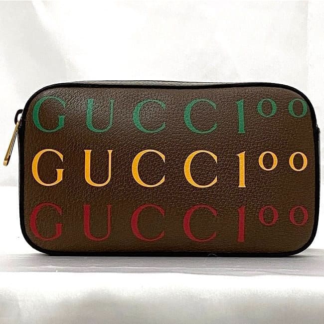 Gucci Body Bag Brown 100 th Anniversary — view 2
