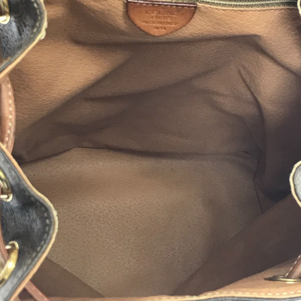 Celine Rucksack Scratch Stains Brown — view 9