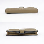 Hermes Dogon Card Case Brown Silver Hardware Togo Leather — view 5