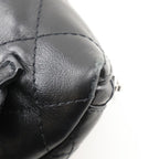 Chanel Quilted Belt Bag Uniform Lambskin Black Waist — view 6