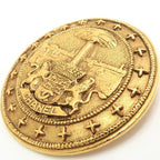Chanel Brooch 1169 Vintage GP Round Lion — view 3