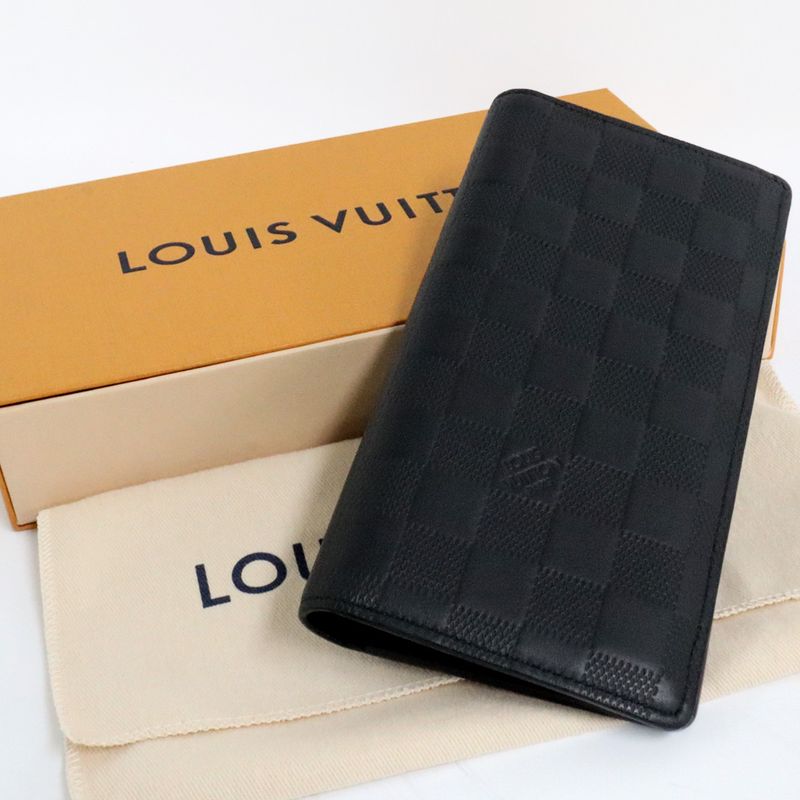 Louis Vuitton Damier Infini Portefeuille Brother Onyx Black — view 4