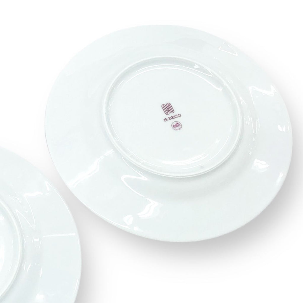 Hermes Dessert Plate Deco Ash Decorage Pair Set of 2 — view 4