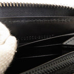 Gucci GG Embossed Black Round Zipper Long Wallet 1335 — view 8