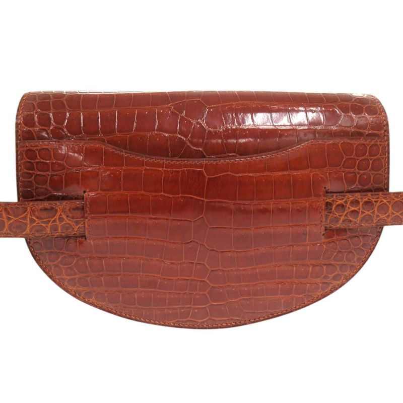 Hermes Porosas Brown Marked 00 Waist Bag 1682 — view 2
