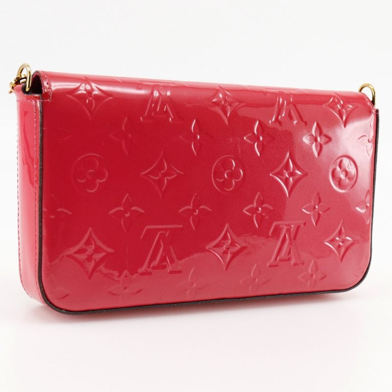 Louis Vuitton Felice Pochette Wallet Chain Monogram Vernis Hot — view 3