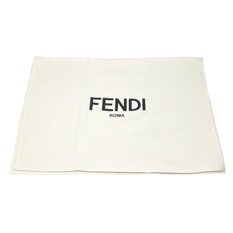 Fendi Knit Cap Fxq334 Arhd S M Lame Logo Navy — view 6