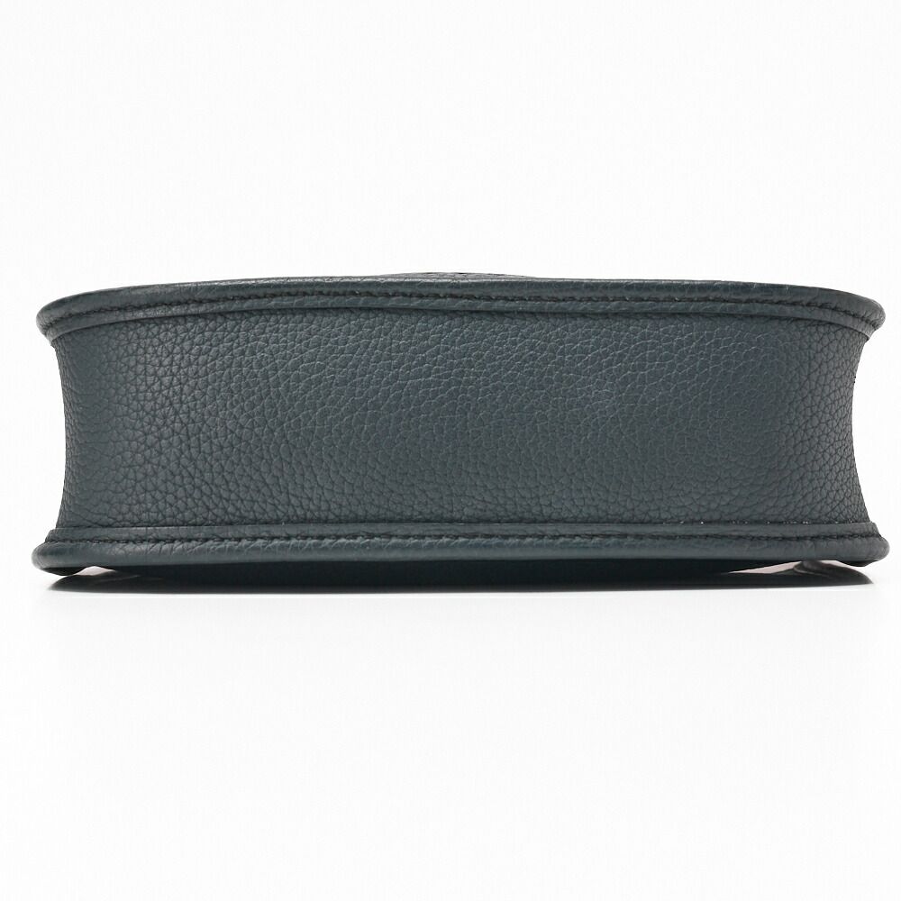 Hermes Evelyne TPM Shoulder Bag Taurillon Clemence Blue Orage — view 6