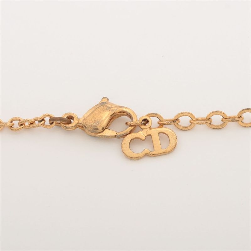 Christian Dior Necklace GP With Rhinestones — view 4