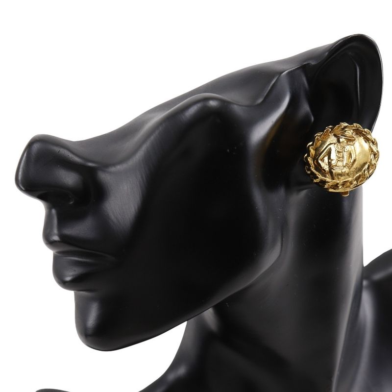 Chanel Coco Mademoiselle Vintage Gold Plated 21.2 g Earrings — view 3