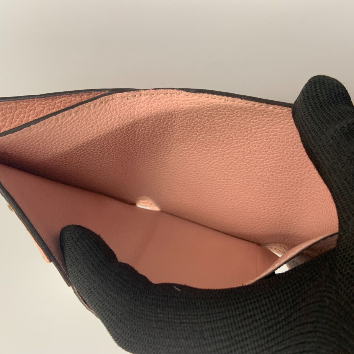 Louis Vuitton Monogram Empreinte Portefeuille Zoe Trifold Short Wallet — view 9