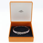 Hermes Belt Motif Metal 21.2 g Bangle — view 9