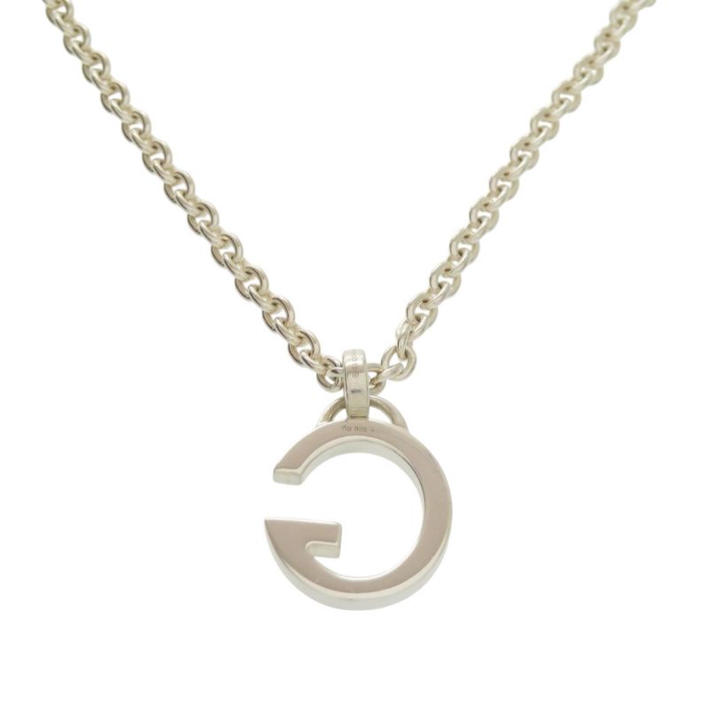 Gucci G Logo Silver 925 Necklace Accessory 0372 — view 5