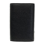Gucci 6-Ring Key Case Hook Ring Small Leather Black — view 2