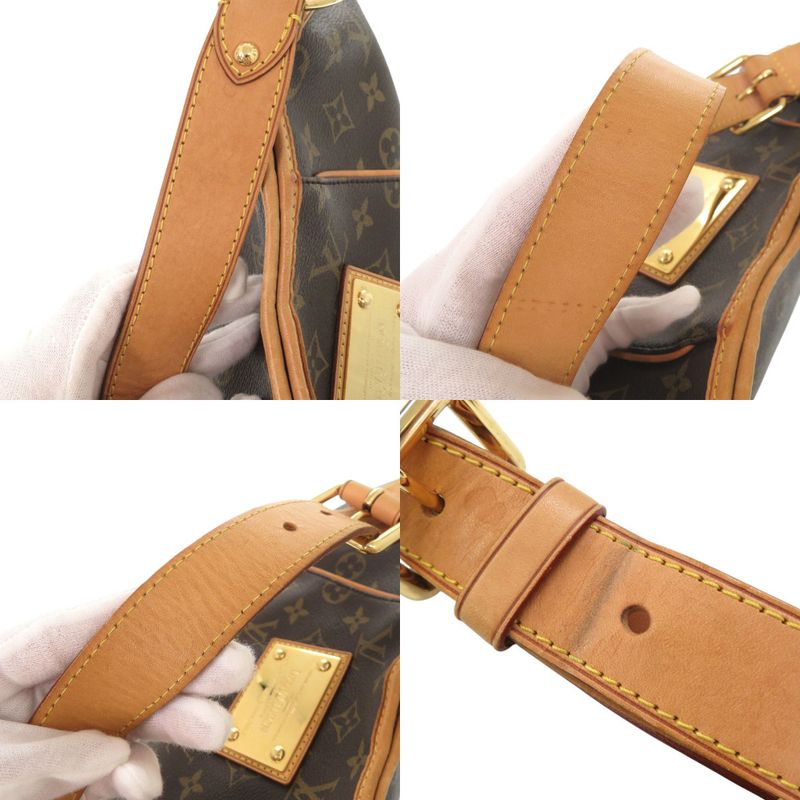 Louis Vuitton Galleria PM Monogram Brown Shoulder Bag 0830 — view 7