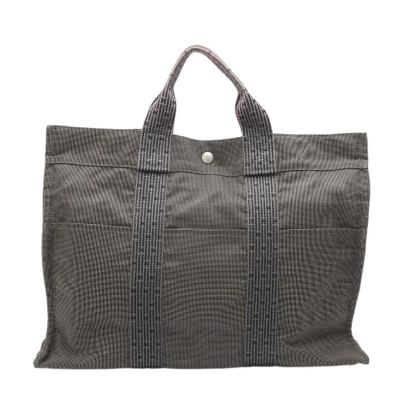 Hermes Tote MM Bag Yale Line Gray — view 2