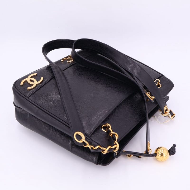 Chanel Triple Chain Tote Bag — view 2