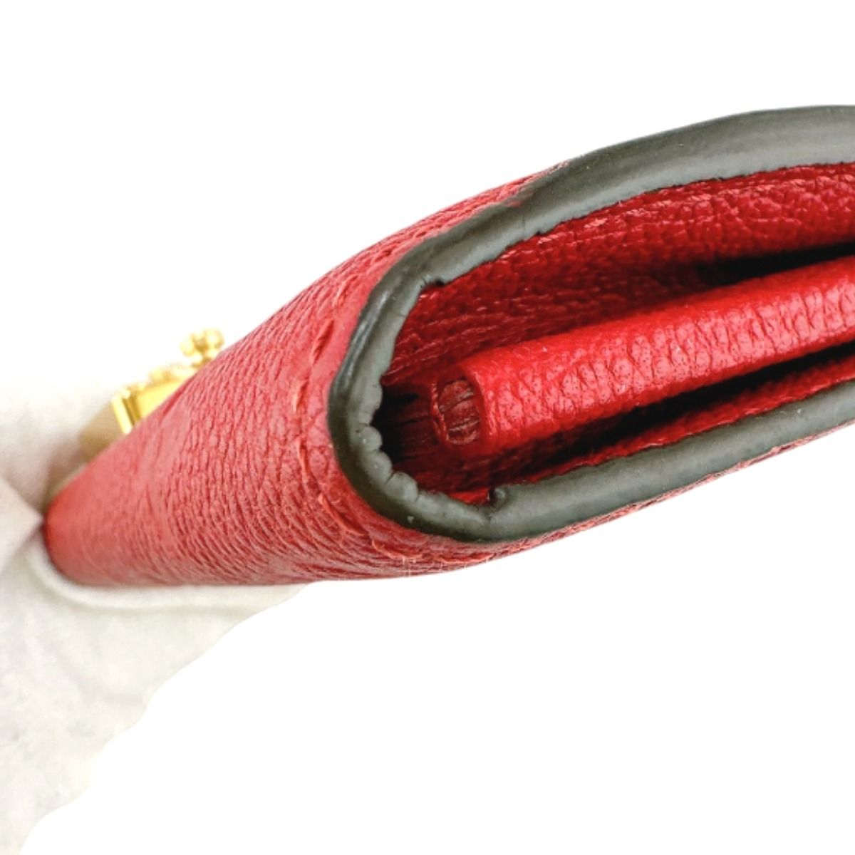 Louis Vuitton Monogram Portefeuille Long Wallet Red — view 6