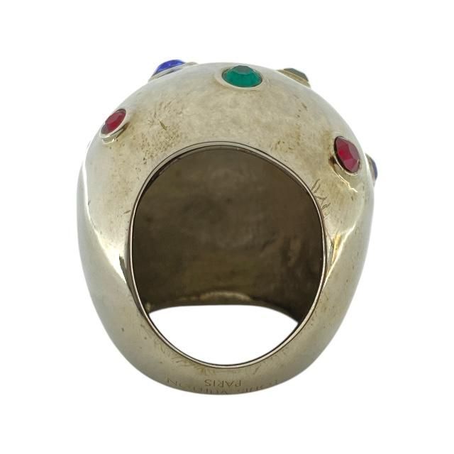 Louis Vuitton Ring Planet Strass Cocktail Accessory Small Metal Rhinestone — view 4