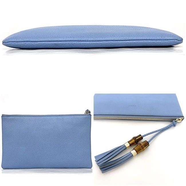 Gucci Pouch Light Blue Bamboo — view 4
