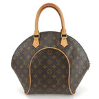 Louis Vuitton Handbag Ellipse MM Monogram Brown Gold Hardware Casual — view 3