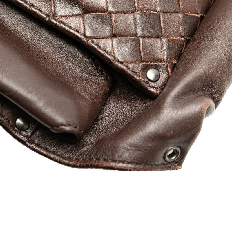 Bottega Veneta Intrecciato Brown Leather — view 6