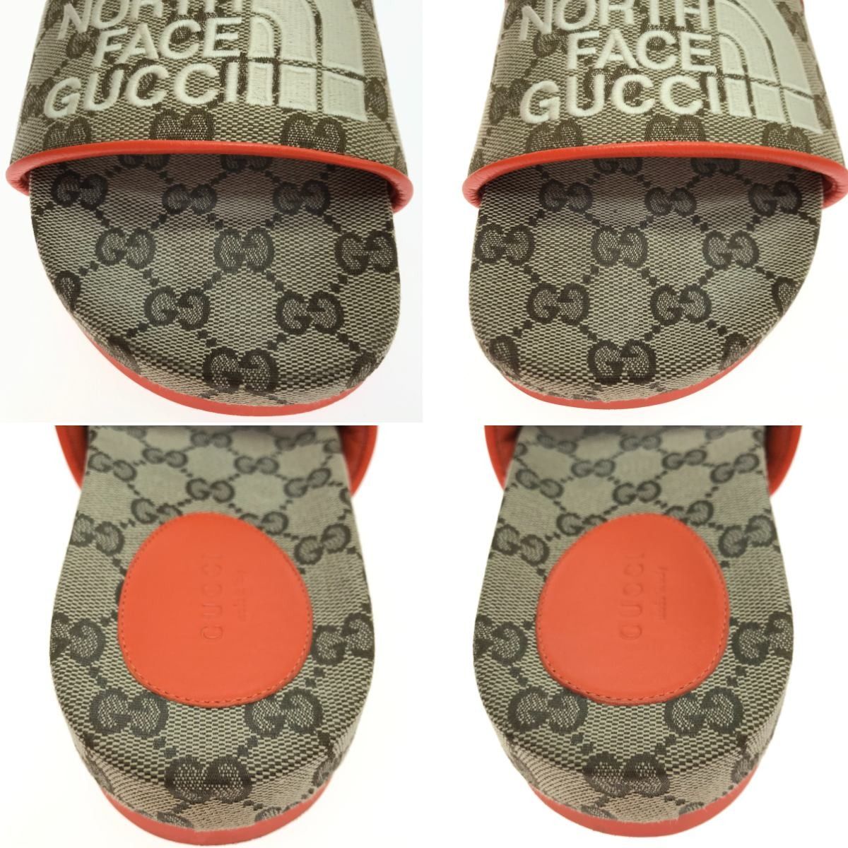Gucci Sandals 37 Orange Brown — view 5