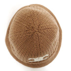 Celine Triomphe Crochet Bucket Hat 2 A80 T384 D Camel Beige Cashmere — view 4