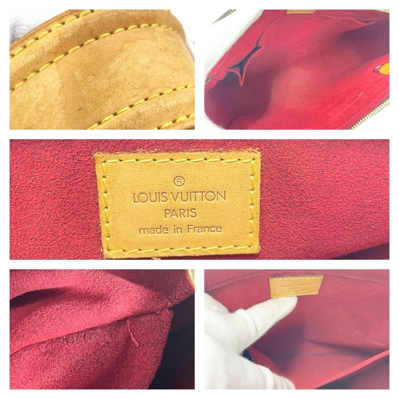 Louis Vuitton Monogram Viva Cite GM Shoulder Bag Brown — view 9