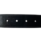 Louis Vuitton M6820 Belt Santure Avventur Leather 85 34 Black Em0334 — view 7