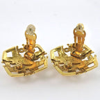 Chanel Coco Mark Vintage Gold Plated 23 g Earrings — view 5