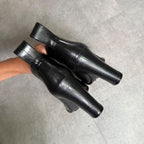 Bottega Veneta Rain Short Boots 38 25 cm Black Storage Bag Rubber — view 7