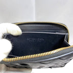 Bottega Veneta Coin Case Black Intrecciato — view 9
