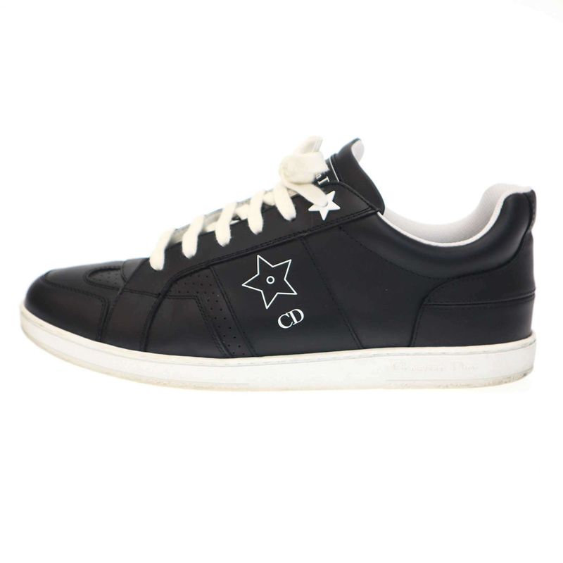 Christian Dior Star Leather Sneakers Ls 09 22 Black 41 — view 2