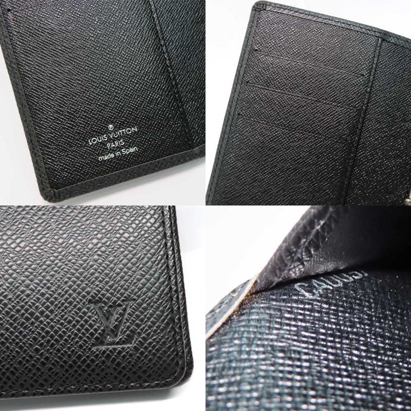 Louis Vuitton Agenda PM Taiga Ardoise Silver Hardware Leather — view 9
