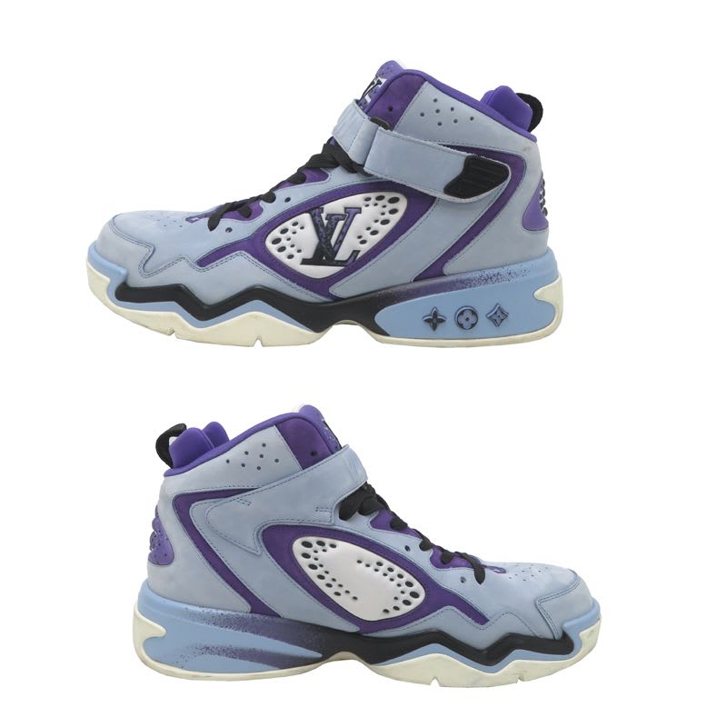 Louis Vuitton Blue Sneakers — view 3