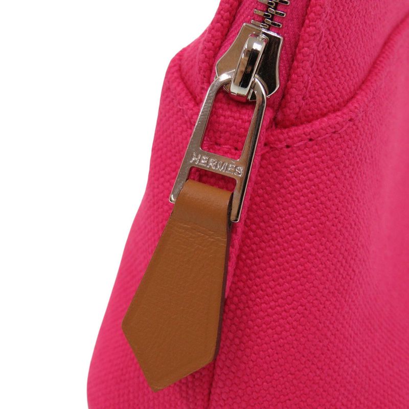 Hermes Bolide Pouch 16 Mini Cotton Raspberry 1213 — view 6